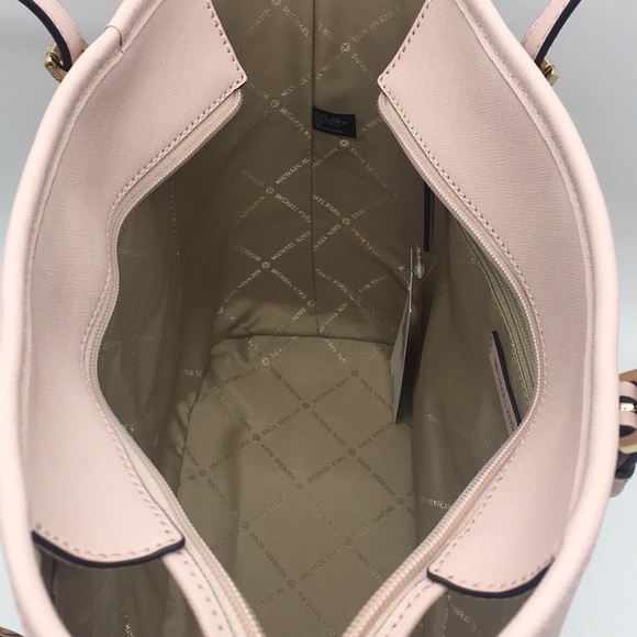 MICHAEL KORS SM TZ SHLDR TOTE BLOSSOM 35SOGTVT1L - Picture 7 of 16